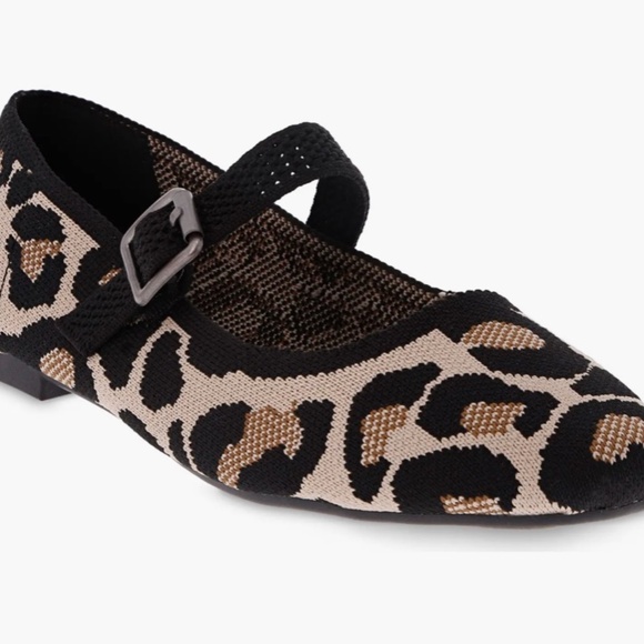 MIA BRITA MARY JANE LEOPARD 7.5 - Picture 1 of 5